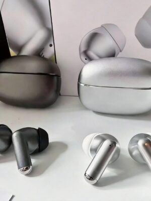 OPEN EARBUDS ULTRA Alloy Series Wireless Bluetooth Earbuds, Premium Metallic Texture ANC Active Noise Cancelling In-Ear Headphones, IPX7 Waterproof Touch Control Sports Earphones for Android iOS